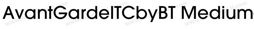 AvantGardelTCbyBT Medium字体转换